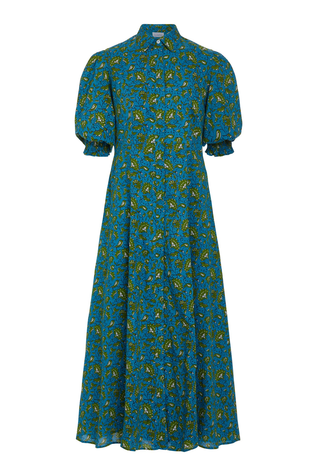 Rosie Shirtdress - Kalamkari Long Dresses Livro   