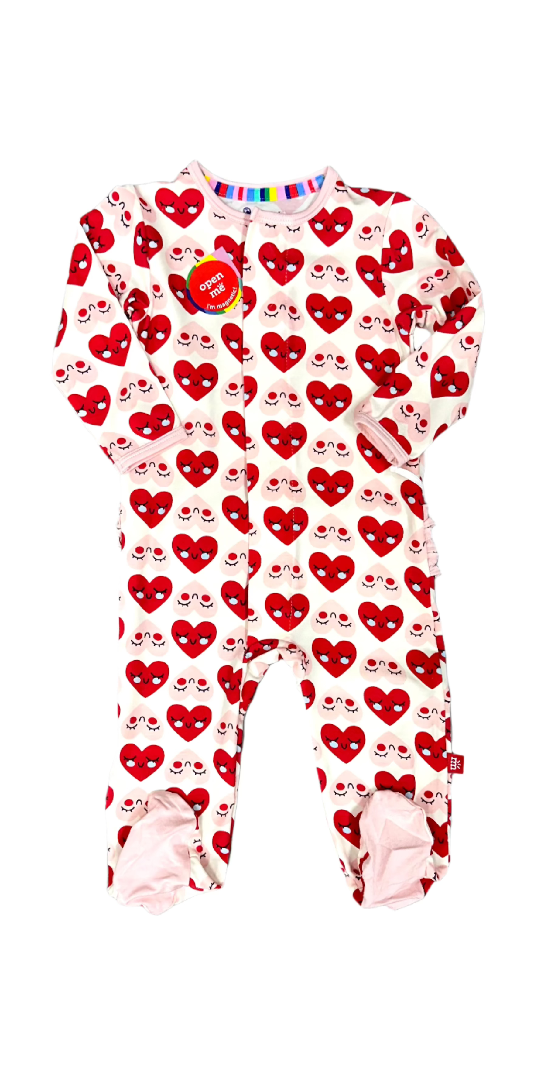 Lookin' So Crazy In Love Footie Baby Sleepwear Magnetic Me   