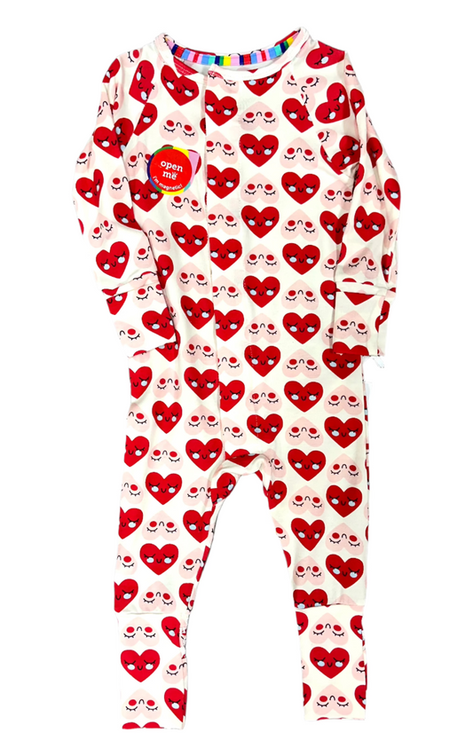 Lookin' So Crazy In Love Convertible Coverall Baby Sleepwear Magnetic Me   