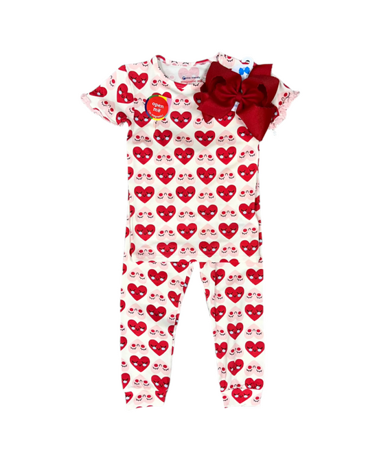 Lookin' So Crazy In Love S/S Pajama Set Kids Pajamas Magnetic Me   