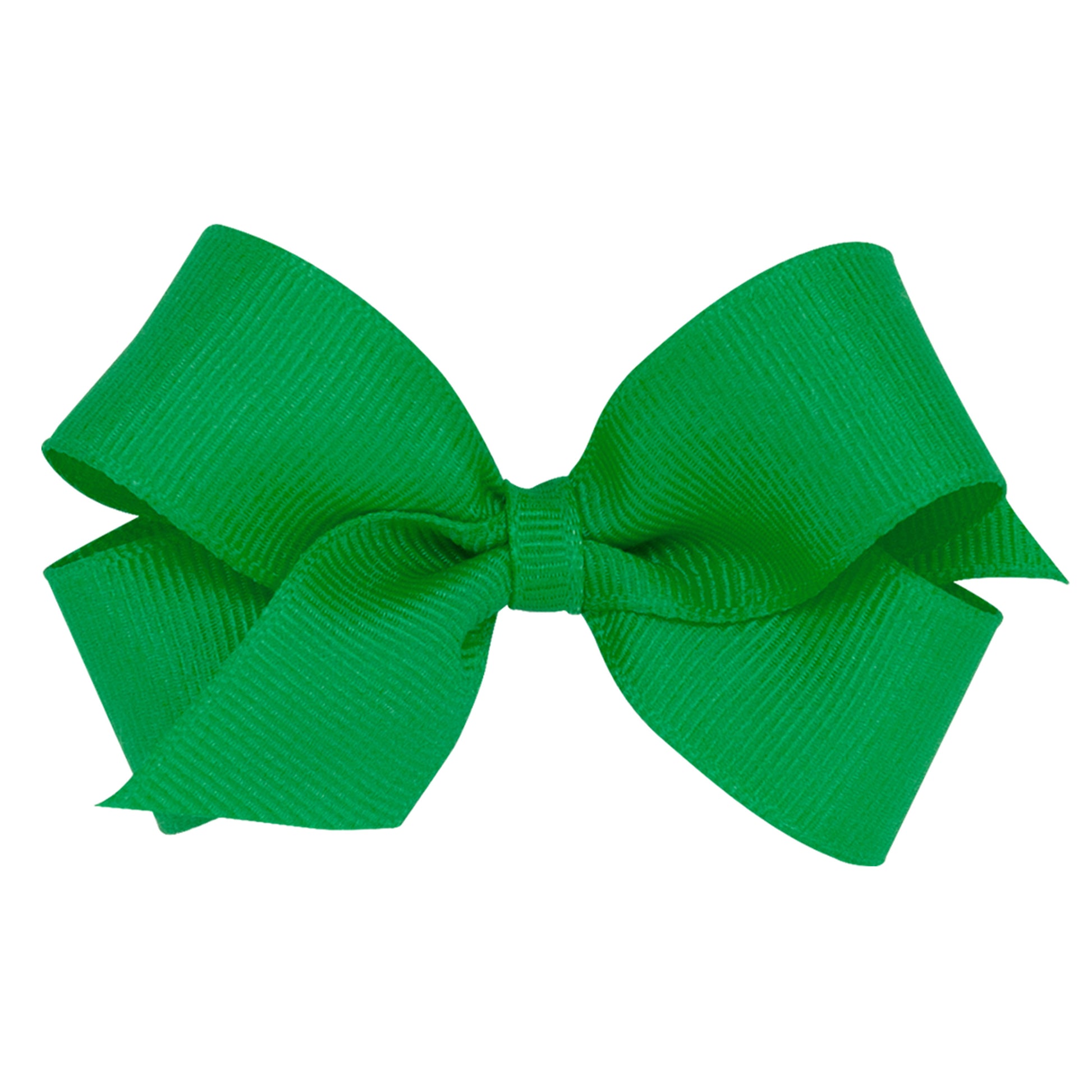 Mini Grosgrain Bow - Green Kids Hair Accessories Wee Ones