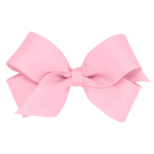 Mini Grosgrain Bow - Pearl Pink Kids Hair Accessories Wee Ones
