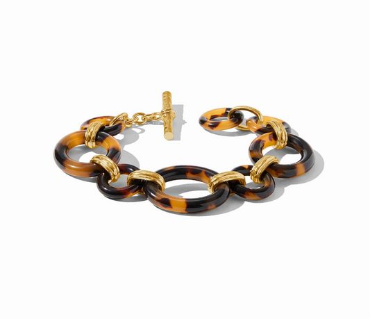 Madison Link Bracelet - Tortoiseshell Bracelets Julie Vos   