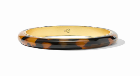 Madison Statement Bangle - Tortoise -  Medium Bracelets Julie Vos   