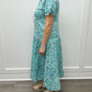 Magnolia Flutter - Aqua Splash Long Dresses Victoria Dunn Design