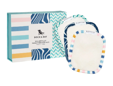 Reusable Makeup Removers Pack of 3 - Geometrics Self-Care Dock & Bay   