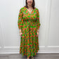 Maria Dobby Maxi Dress - Butterfly Long Dresses Briton Court