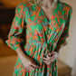 Maria Dobby Maxi Dress - Butterfly Long Dresses Briton Court