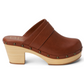 Maverick Heeled Clog - Cognac Shoes Matisse   