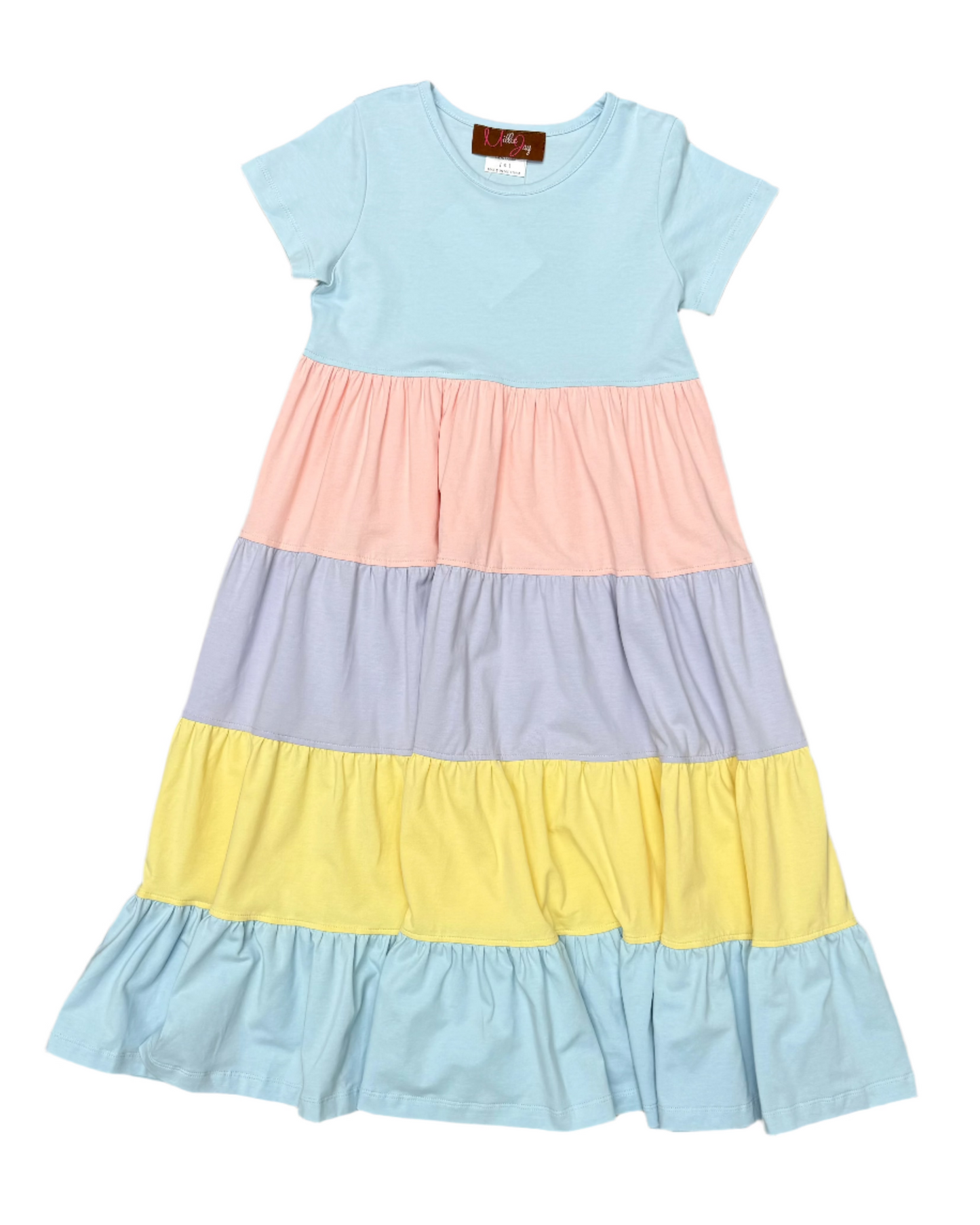 Maxi Dress - Spring Pastel Girls Occasion Dresses Millie Jay