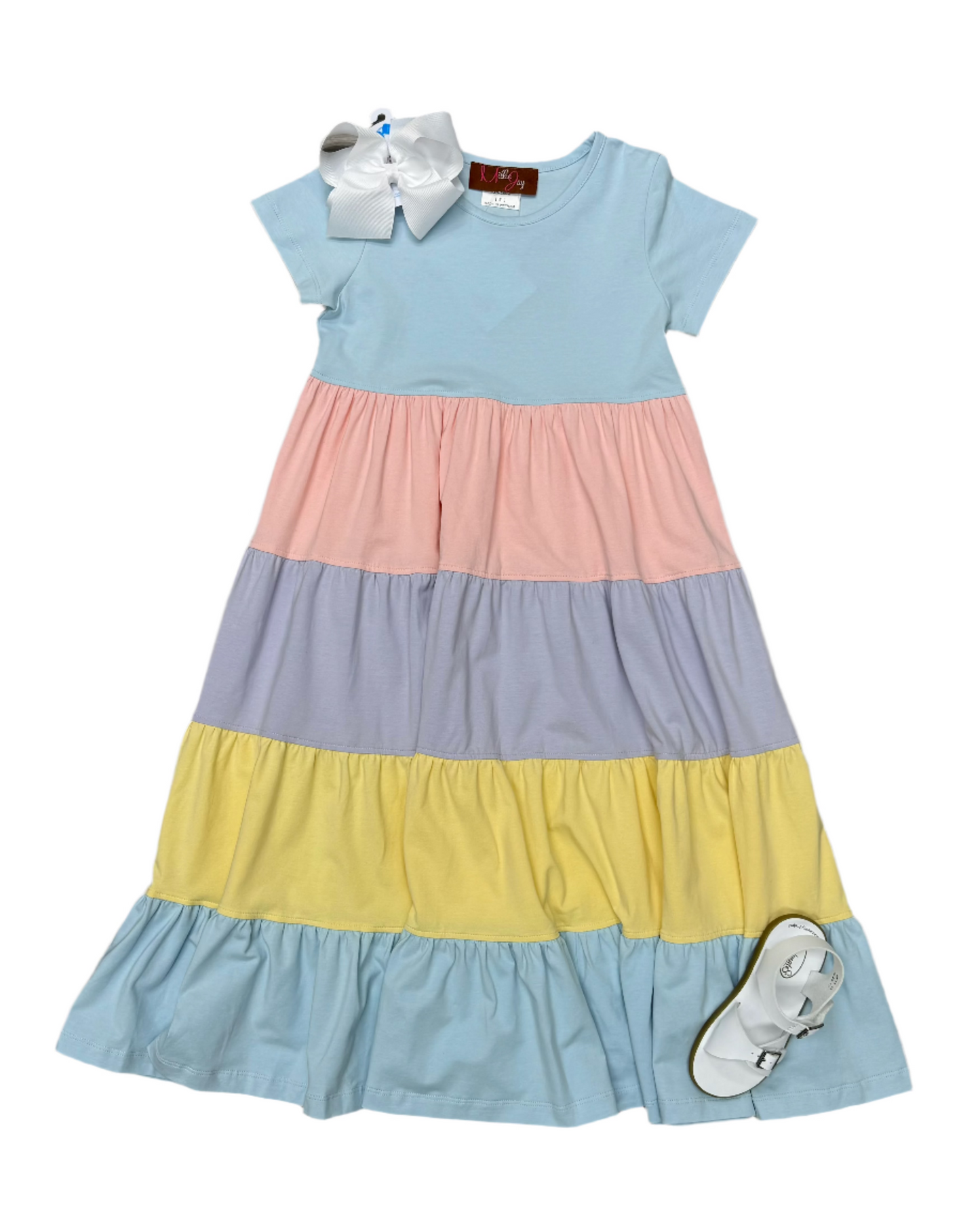 Maxi Dress - Spring Pastel Girls Occasion Dresses Millie Jay