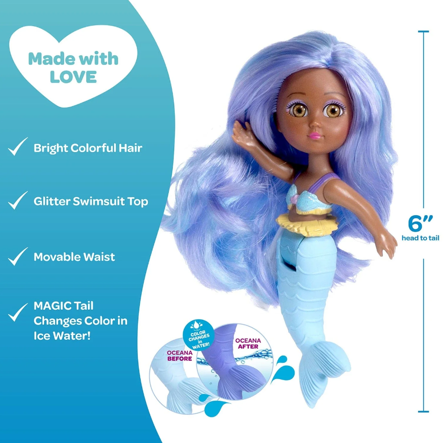 Adora Water Wonder Color Changing Mermaid - Oceana Toys Adora   