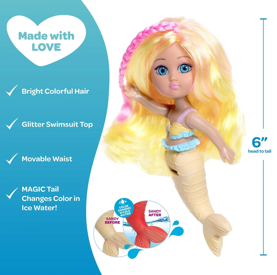 water babies magic wonder doll