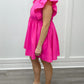 Mila Dress - Barbie Pink Short Dresses Entro