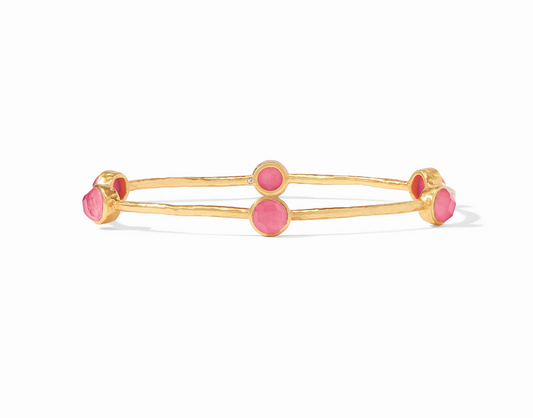 Milano Luxe Bangle Gold Peony Pink - Small Bracelets Julie Vos   