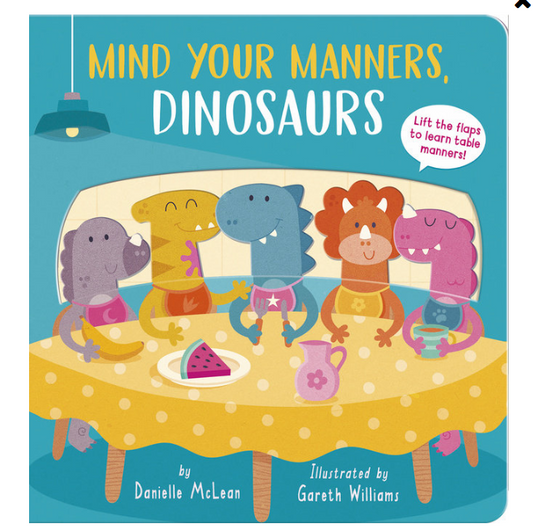 Mind Your Manners, Dinosaurs Books Penguin Random House   