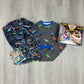 Monster Trucks Stretch Cotton Pajama Set Kids Pajamas Hatley   