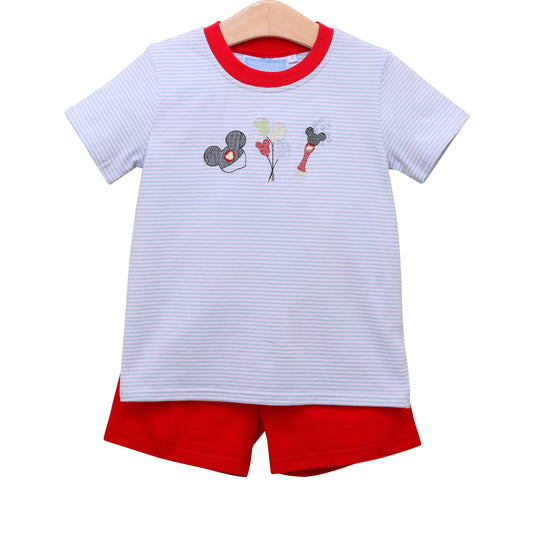 Mouse Short Set Boys Sets Trotter Street Kids