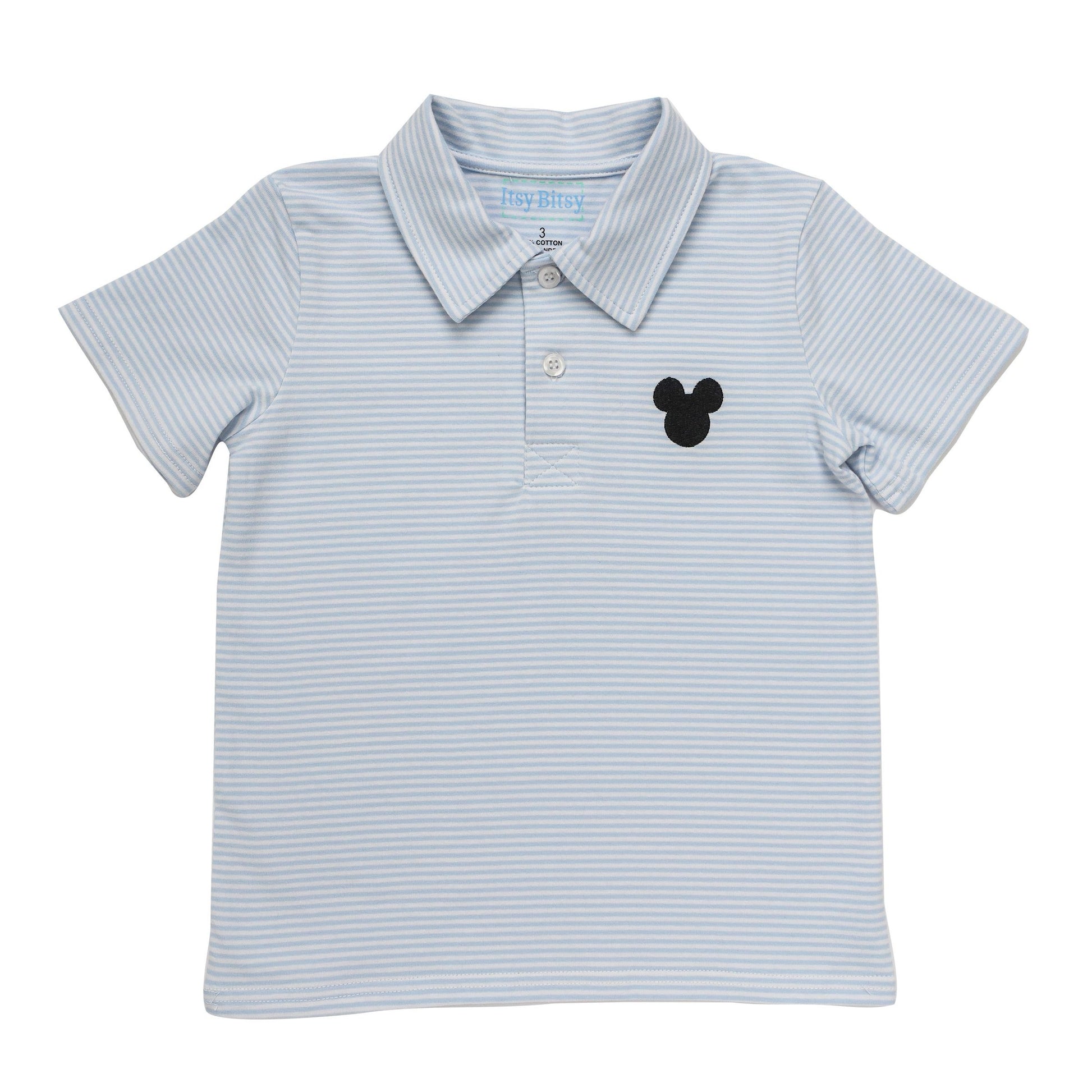 Mouse Polo Boys Shirts + Polos Itsy Bitsy