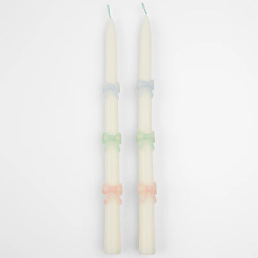 Multi Bow Taper Candles Candles Meri Meri