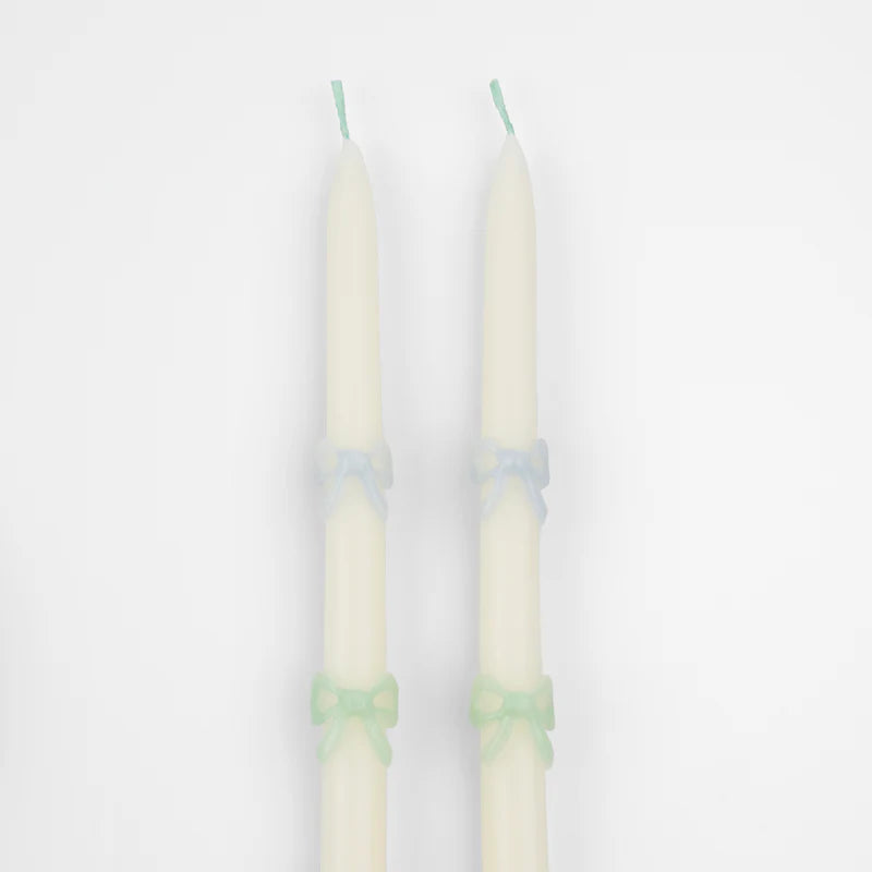 Multi Bow Taper Candles Candles Meri Meri