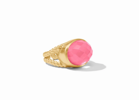 Nassau Statement Ring - Iridescent Peony Pink - Size 7 Rings Julie Vos   