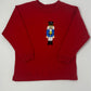 Boys Deep Red Sweatshirt w/ Nutcracker Boys Sweaters + Sweatshirts Luigi   