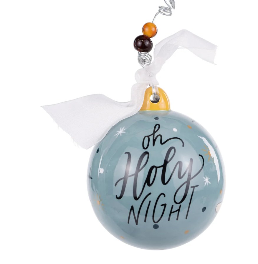 Oh Holy Night Manger Ornament Seasonal Glory Haus   