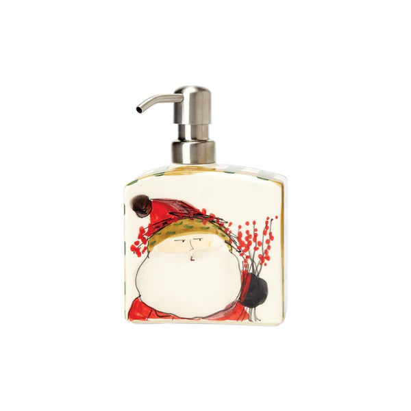 Old St. Nick Soap Dispenser Seasonal Vietri   