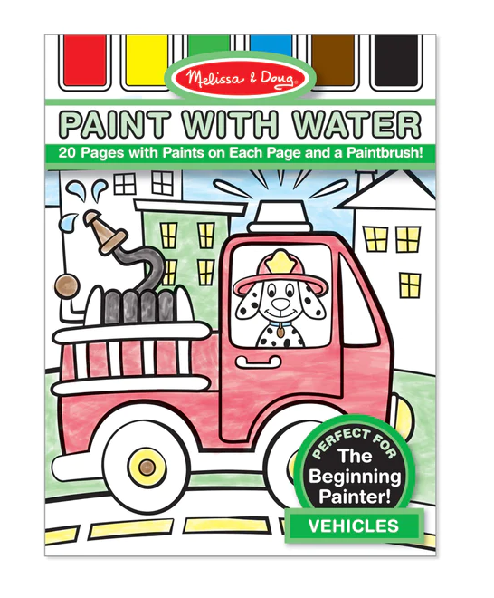 Paint with Water - Vehicles Toys Melissa & Doug   