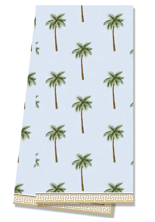 Palm Tree Cotton Tea Towel Textiles WH Hostess   