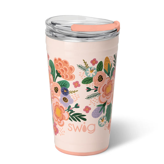 24 oz Party Cup - Full Bloom Insulated Drinkware Swig   