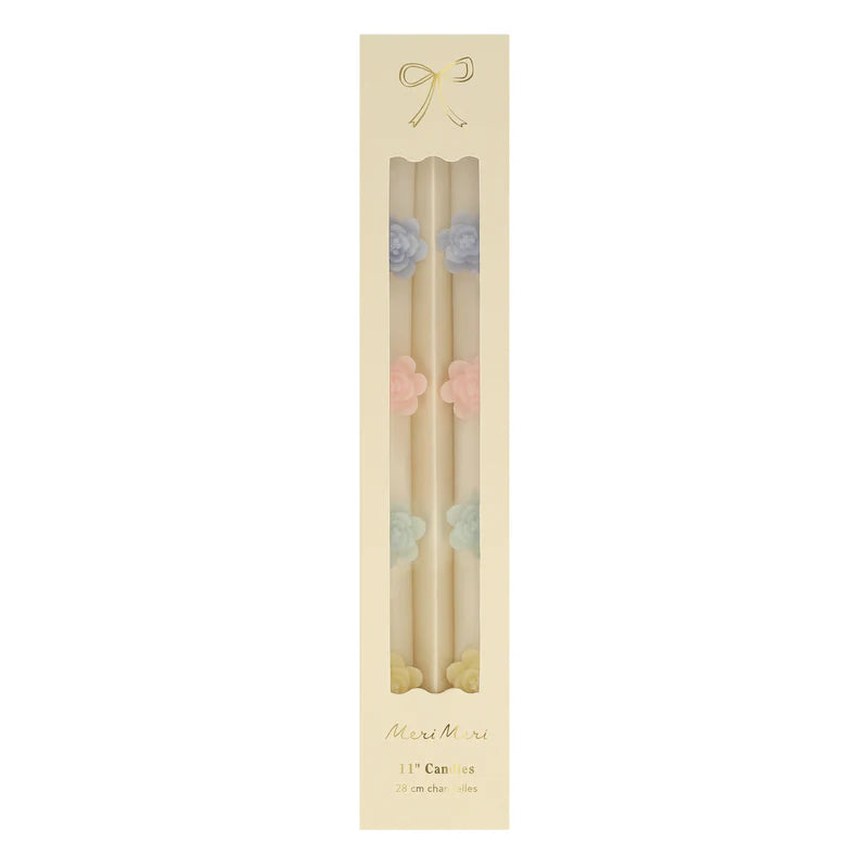 Pastel Flower Taper Candles Candles Meri Meri