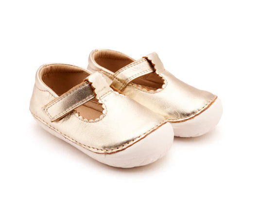 Pave Classic-T - Gold/Snow Girls Shoes Old Soles