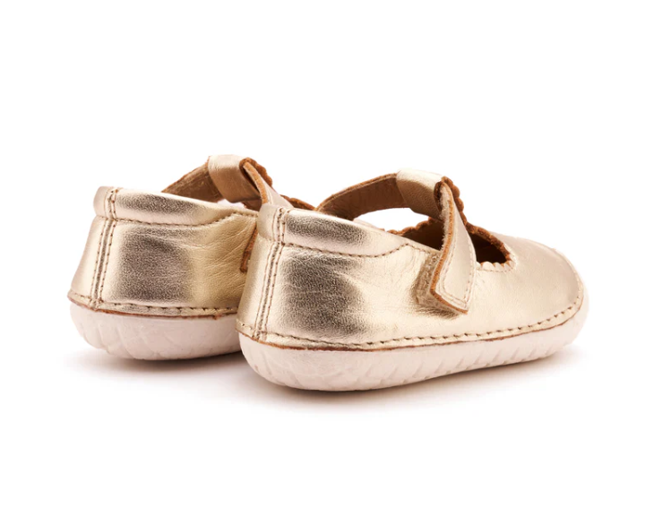 Pave Classic-T - Gold/Snow Girls Shoes Old Soles