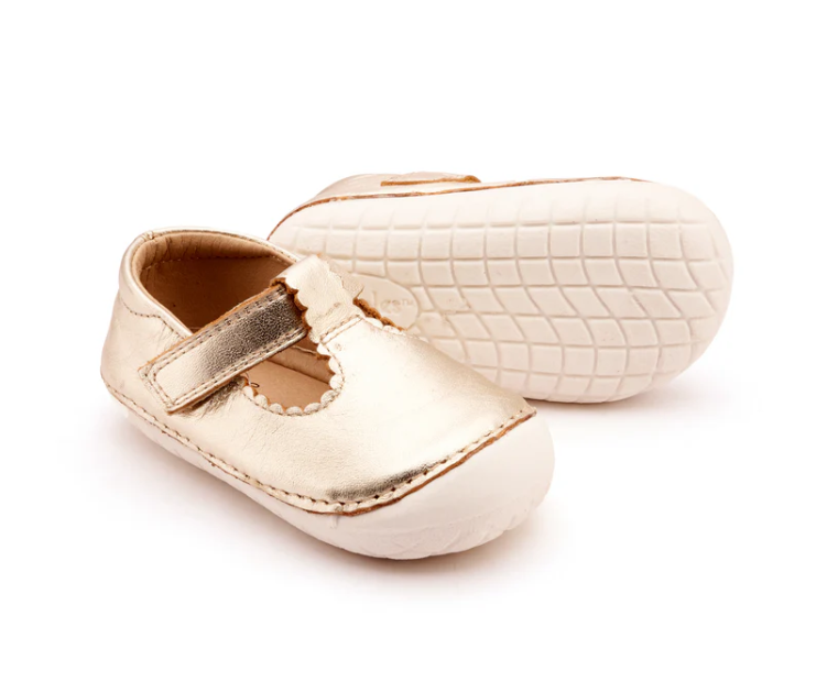 Pave Classic-T - Gold/Snow Girls Shoes Old Soles