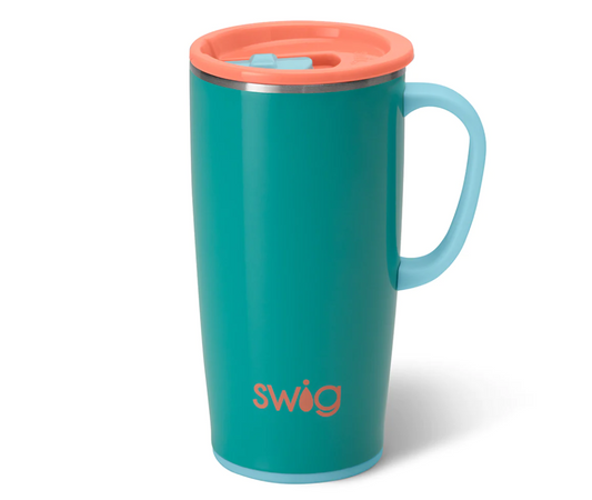 22 oz Travel Mug - Peak Season Insulated Drinkware Swig   