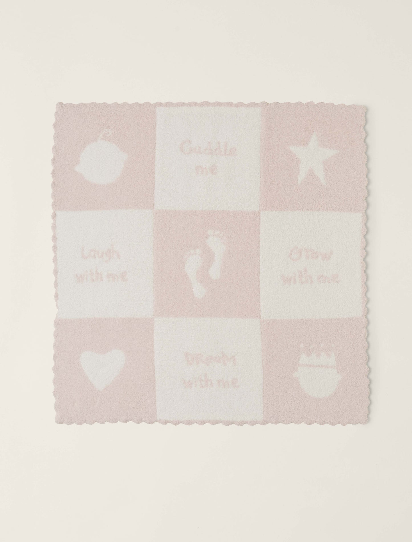 CozyChic Cuddle Receiving Blanket - Pink Pearl Baby Accessories Barefoot Dreams