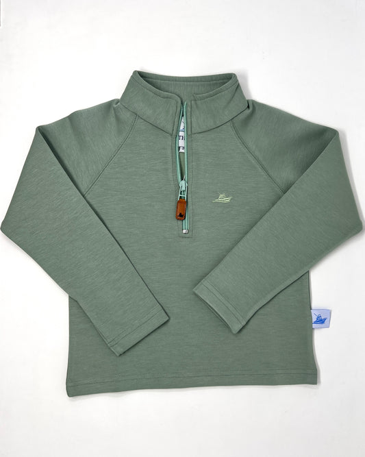 Performance Pullover - Green Boys Sweaters + Sweatshirts Southbound   