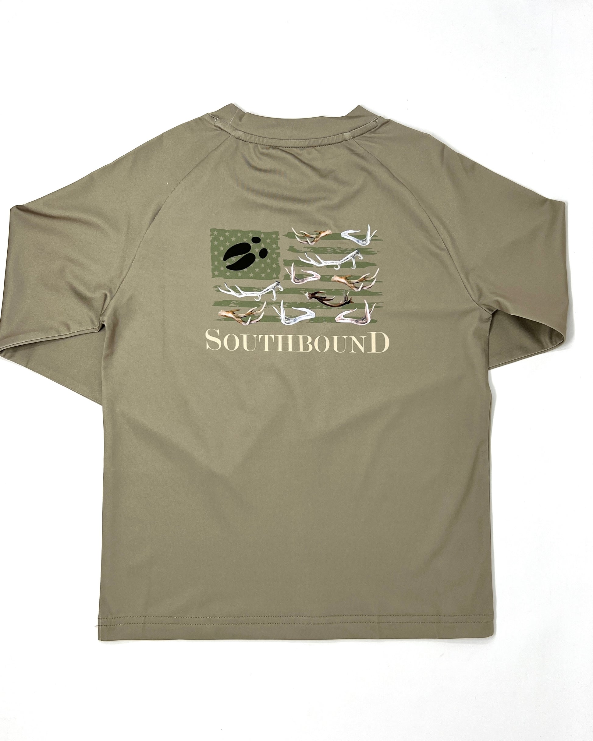 Boy's Performance Tee - Hunting Flag Boys Tees Southbound   