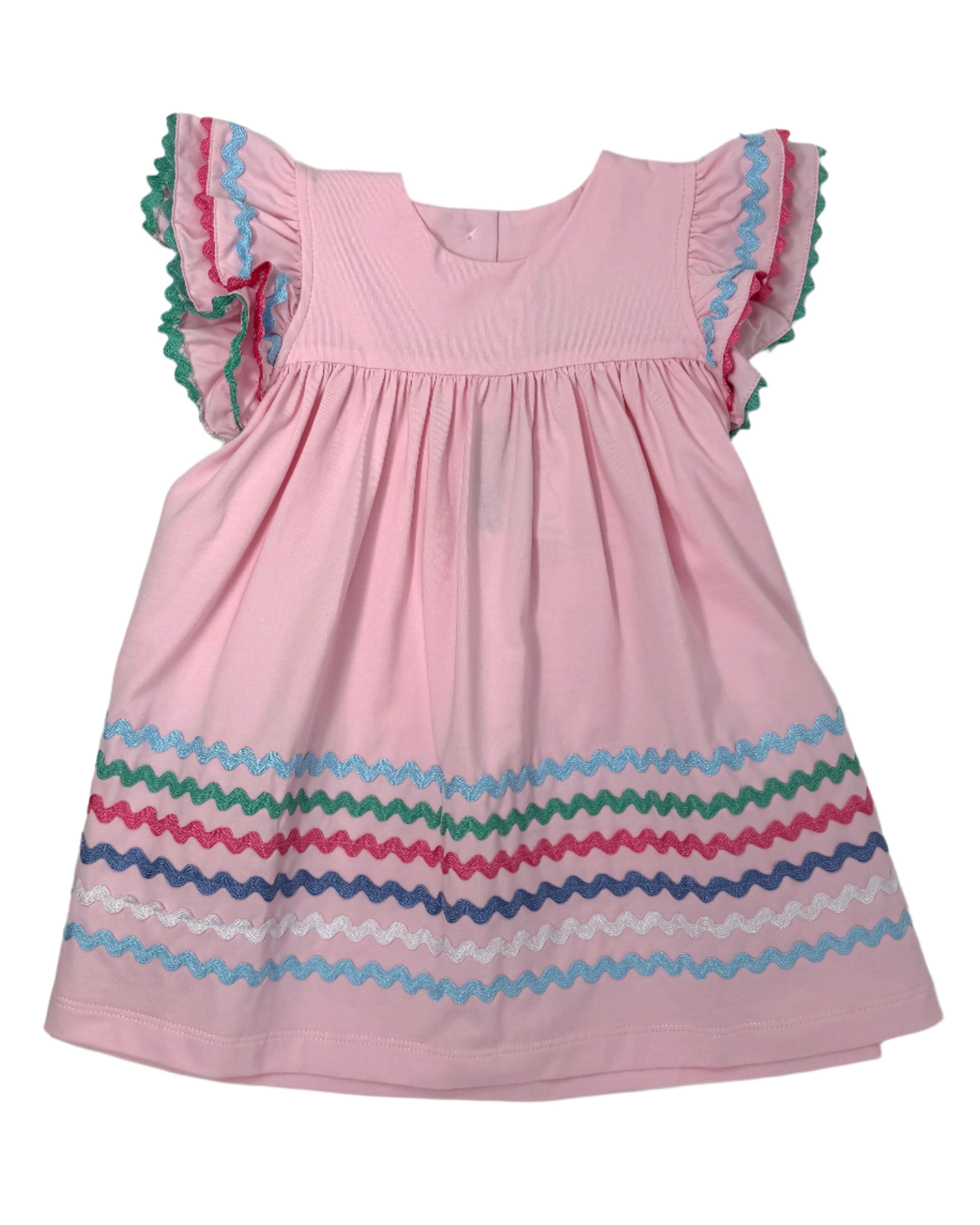 Pink A/S Ric Rac Dress Girls Play Dresses Banana Split