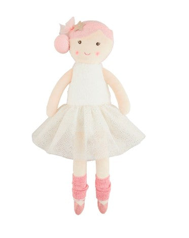 Pink Ballerina Doll Baby Accessories Mudpie