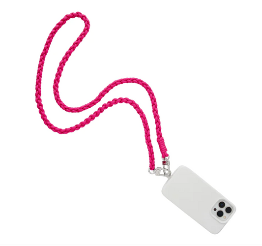 Hook Me Up Crossbody - Tickled Pink Braided Misc Accessories O-Venture   
