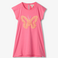 Pink Butterfly A-Line Panel Dress Girls Play Dresses Hatley
