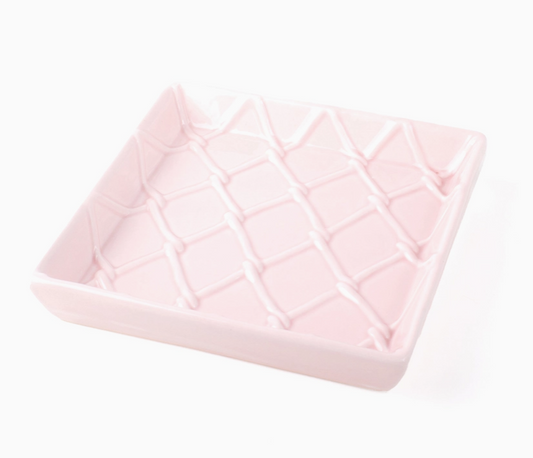 Textured Beverage Napkin Tray - Pink Home Decor 8 Oak Lane   