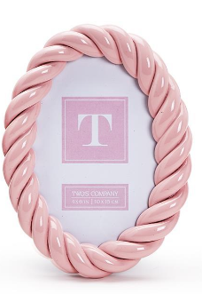 Pink Twist Photo Frame - 4x6 Home Decor Two's Company   