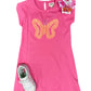 Pink Butterfly A-Line Panel Dress Girls Play Dresses Hatley