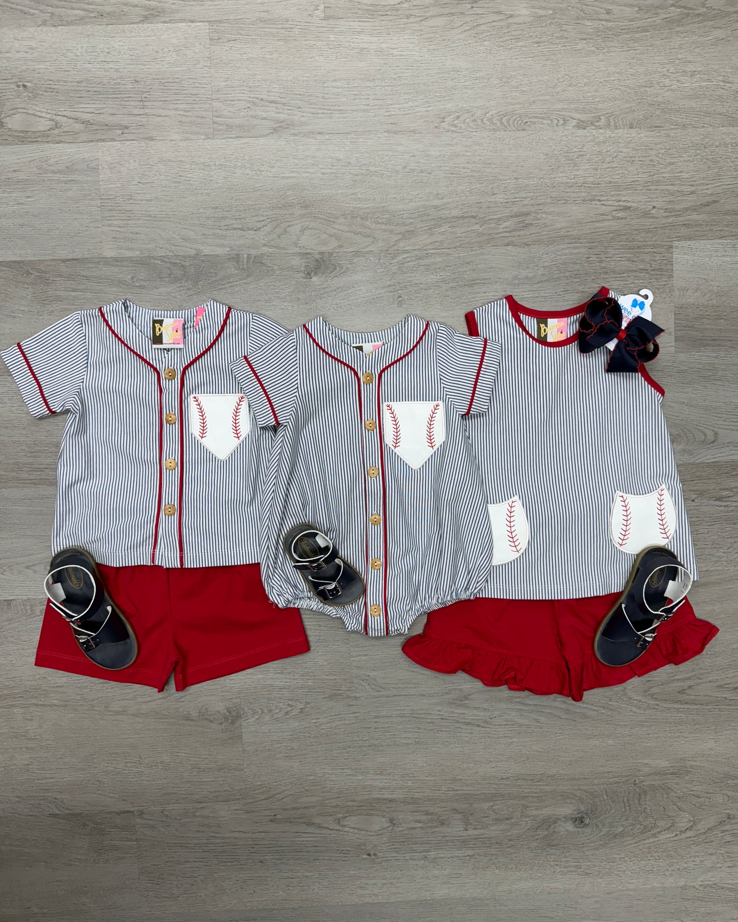 Play Ball Boys Short Set Boys Sets Banana Split