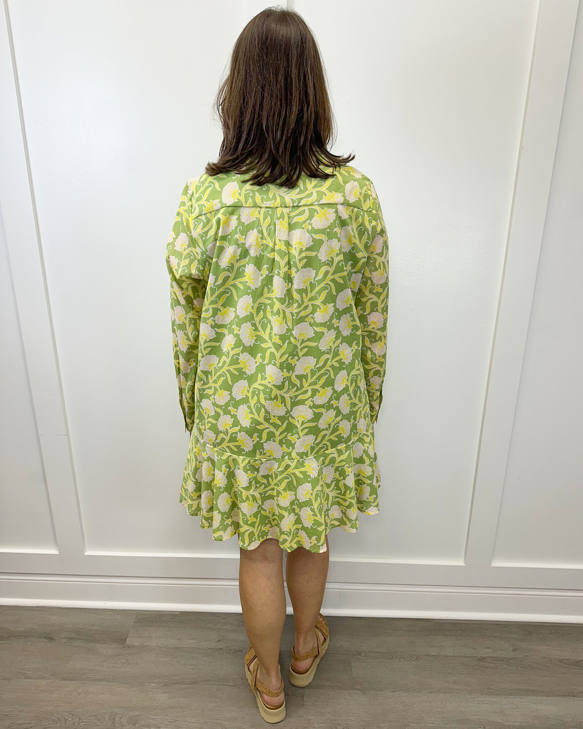 Polly Dress - Citrus Floral Short Dresses Livro