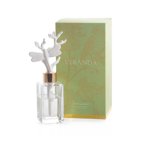 Veranda Porcelain Diffuser - Dragonfly - French Gardenia Candles Zodax   